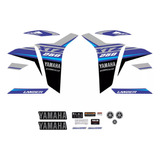 Kit Adesivos Yamaha Xtz 250 Lander 2021 2022 Azul