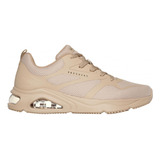 Zapatilla Hombre Tres-air Uno Hotmelt Runner Beige Skechers