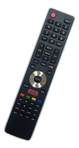 Control Remoto  Smart Para Tv  Hisense Pilas Gratis