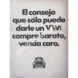 Cartel Retro Autos Volkswagen Vocho 1971 /688