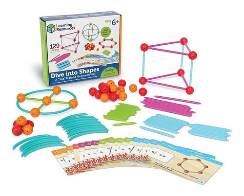  Juego De Construcción Y  Formas Learning Resources