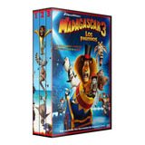 Madagascar Saga Completa Pack 3 Película Colección Dvd 