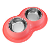 Cuenco Circular Antihormigas Popetpop Para Mascotas, Doble C