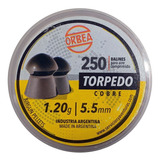 Balines Orbea Torpedo Cobre 5,5 Mm 1,20g 250 Unidades