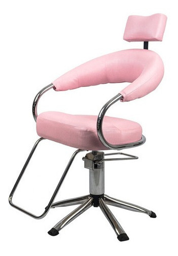 Cadeira Rosa Para Salão De Beleza E Cabeleireiro Nova