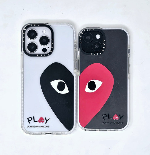 Funda Estilo Casetify Comme Des Garcons Para iPhone 