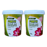 Kit 2 Fertilizantes Para Plantas Forth Rosa Do Deserto 400g