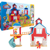 Dino Ranch 87139 - Playset Clubhouse Granja Regalo Niños 