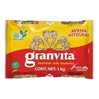 Avena Integral Granvita 1 Kg