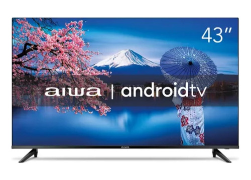 Smart Tv Aiwa Aws-tv-43-bl-02-a Ips Android 11 Full Hd 43  