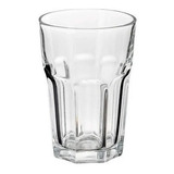 Vaso Oslo 400 Ml Facetado Super Resistente Rigolleau Set X18