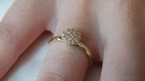 Ivi1388 =anel Vivara O.amarelo 18k ,diamantes!!!