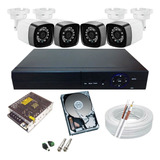 Câmeras Vigilância Residencial Externa-kit Dvr 16ch P2p 1tb