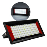 Reflector Led 100w 10000lm Luz Blanca Para Intemperie Color De La Carcasa Negro