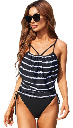 Tankini Mujer Traje De Baño Bikini Dama Bañador Sexy Cintura | Envío gratis
