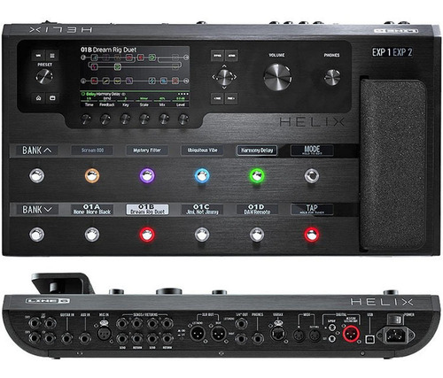 Line 6 Helix Procesador De Efectos Pedalera Envio Gratis