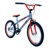 Bicicleta Infantil Masculina Aro 20 Tiger - Bmx Freestyle Cor Prata Tamanho Do Quadro A Partir De 7 Anos