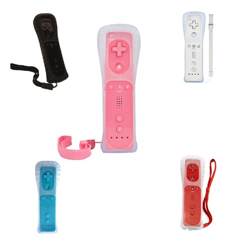 Control Remote Controller Para Wii Y Wii U 5 Colores