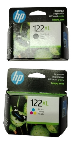 Tint Hp 122 Xl Pack Color Y Negro 