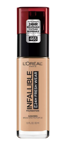 Base De Maquillaje Infallible De L'oreal 24h Fresh Wear 30ml