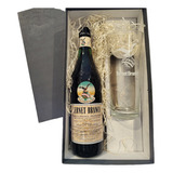 Fernet Branca 750cc Estuche +1 Vaso Fernet Ideal Regalo Papa