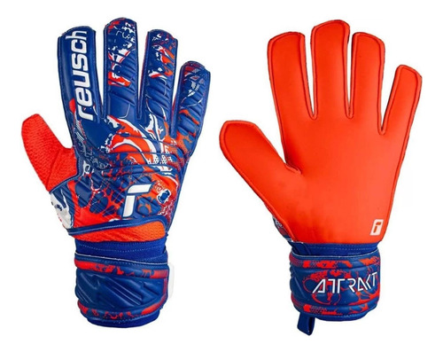 Guantes De Arquero Reusch Attrakt Solid Pure, Latex Aleman