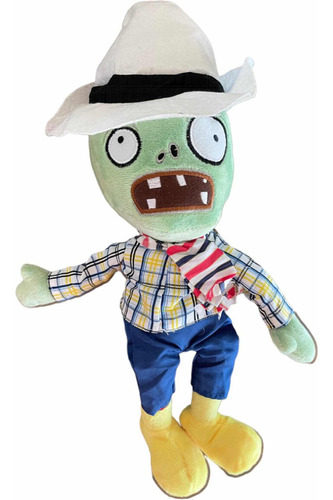 Peluche Zombie Vaquero De Linea Plantas Versus Zombies