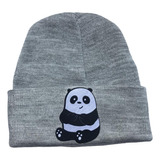 Gorro Lana Estampado Panda Escandalosos Gr53