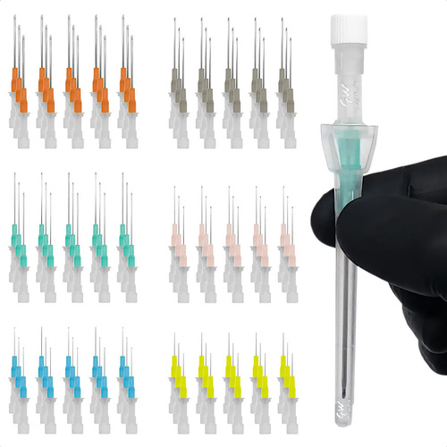 Piercings Kit 20 Cateter Body Piercer 16g 18g 20g 22g Tattoo | MercadoLivre
