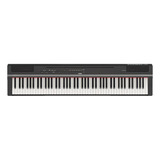 Piano Digital Yamaha P-125a Preto P125 C/ Pedal + Fonte