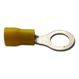 Terminal Argola Olhal Pré-isolado 2,7-6,6m Amarelo-m8 100pçs