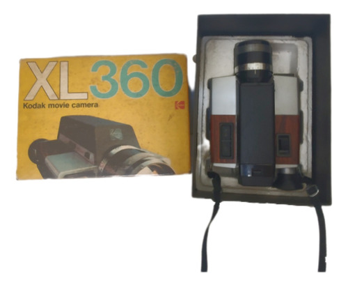 Câmera Filmadora Filme Super 8 Kodak Xl360 Antiga Anos 70