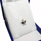 Dije Mariposa Plata Y Oro Mujer Regalo