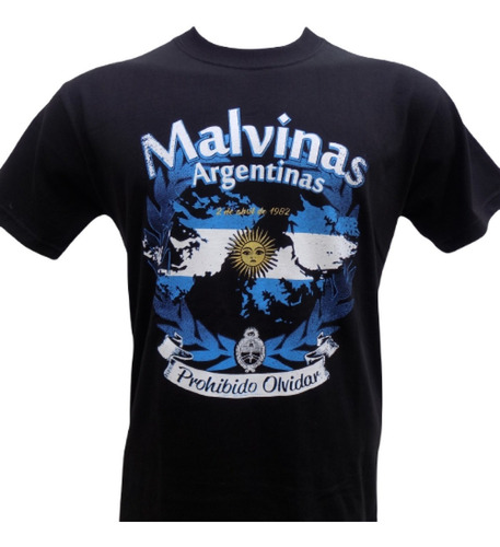 Remeras De Las Islas Malvinas Bandera Argentina Que Sea Rock