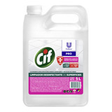 Cif Desinfectante De Superficie Cuaternario 5l