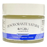 Desodorante En Crema Natural Lavanda Bergamota Naranja 50g