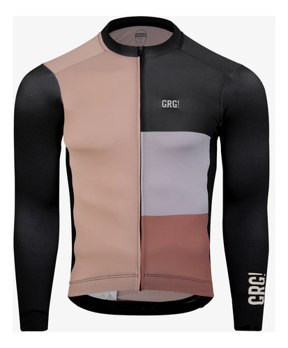 Jersey Ciclismo Manga Larga Go Rigo Go Km 100