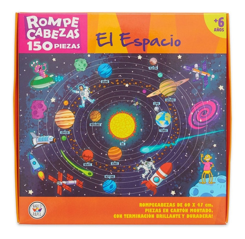 Rompecabezas Puzzle El Espacio 150 Piezas 7553