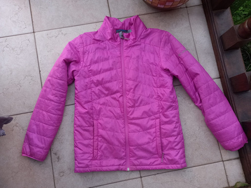 Campera Columbia Omni Heat Lila T: L( 12/14 Años)  Asdolec