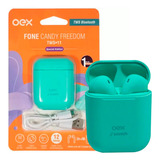 Fone Headphone Sem Fio Candy Freedom Oex Tws11 - Tiffany