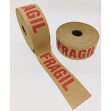 Cinta Fragil P/ecommerce Papel Kraft Engom. 4,8cm X 70 Mts. 