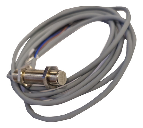 Sensor Inductivo Rasante C/cable Sn 2mm M12 Pnp