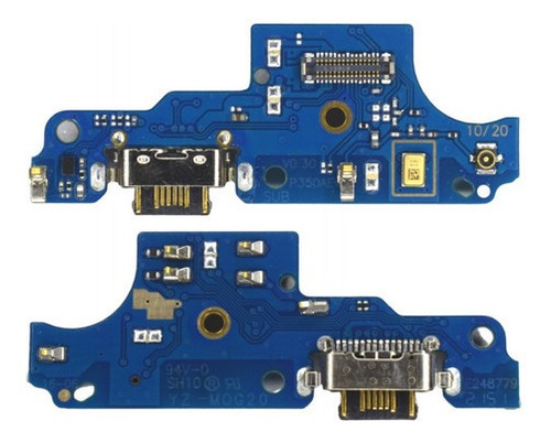 Placa Flex De Carga Conector Compatível Com Moto G20 Turbo