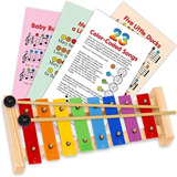 Xilófono Glockenspiel Para Niños 21 Canciones Incluidas