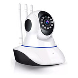 Camara Ip Inteligente Seguridad Wifi Hd Motorizada 3 Antenas