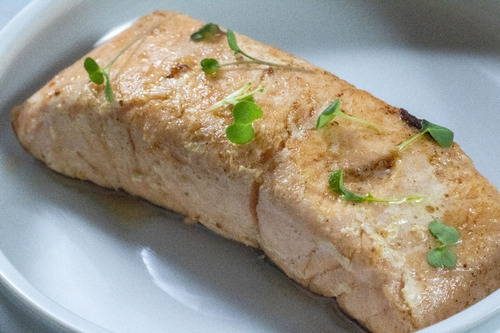 Salmón Cocinado Sous Vide, Porción De 150g