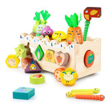Juguete Montessori Madera Para Niños Educativos Aprendizaje