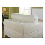 Pillow Top Látex Hr Foam Queen 1,58x1,98x0,10m - Aumar