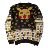 Sueter Navideño Pika Anime Poke Ugly Sweater