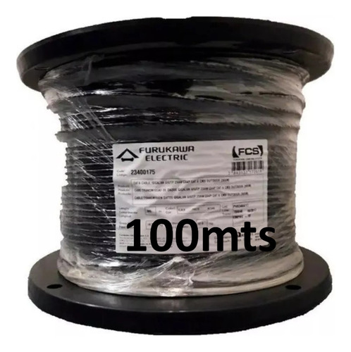 Cable Red Cat 6 Utp Furukawa Exterior 100 Metros